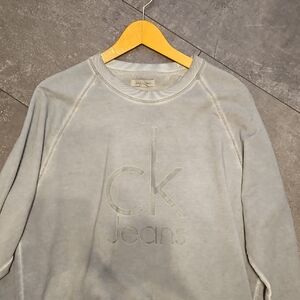 Calvin Klein Jeans Gray Men's Sweater